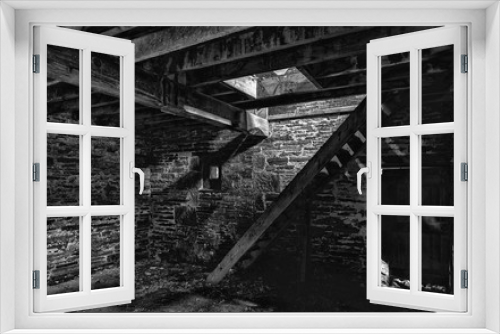 Fototapeta Naklejka Na Ścianę Okno 3D - Castletown Mill April 2015
