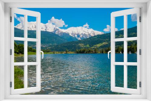 Fototapeta Naklejka Na Ścianę Okno 3D - Lac de Passy