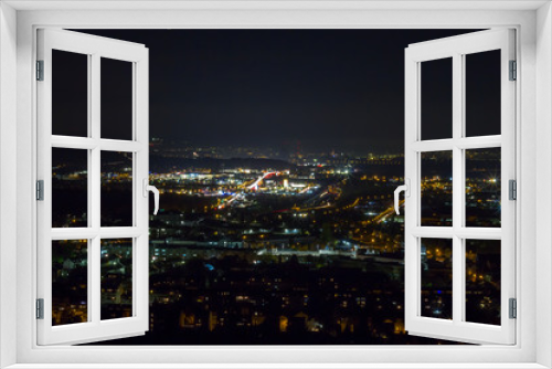 Fototapeta Naklejka Na Ścianę Okno 3D - Aussichtspunkt mit atemberaubendem Ausblick