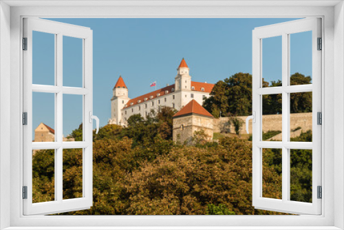 Fototapeta Naklejka Na Ścianę Okno 3D - Bratislava Castle in Slovak Republic