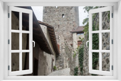 Fototapeta Naklejka Na Ścianę Okno 3D - Schloss Tirol
