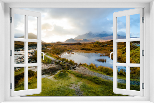 Fototapeta Naklejka Na Ścianę Okno 3D - Scotland in November