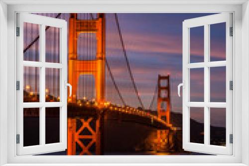 Fototapeta Naklejka Na Ścianę Okno 3D - The Golden Gate Bridge