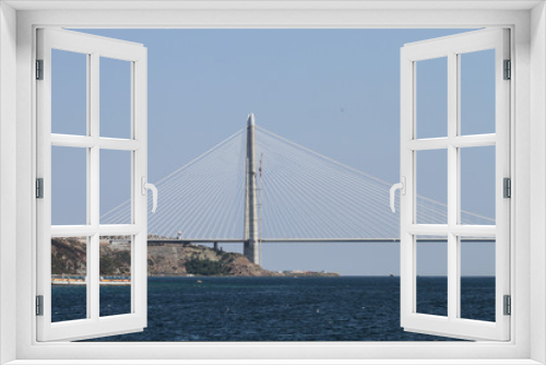 Fototapeta Naklejka Na Ścianę Okno 3D - Yavuz Sultan Selim Bridge in Istanbul