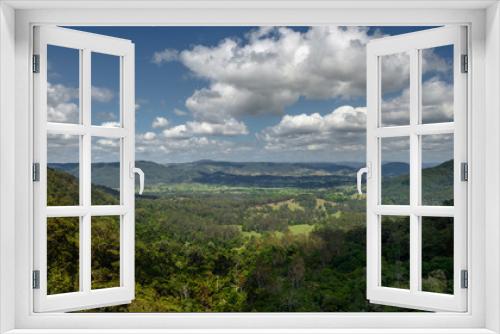 Fototapeta Naklejka Na Ścianę Okno 3D - Mapleton National Park Viewpoint. Australian landscape