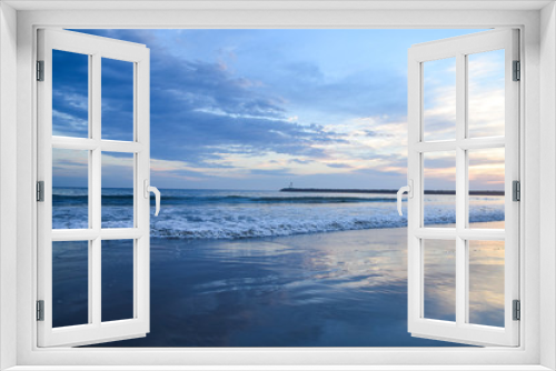 Fototapeta Naklejka Na Ścianę Okno 3D - Corona Del Mar Sunset 