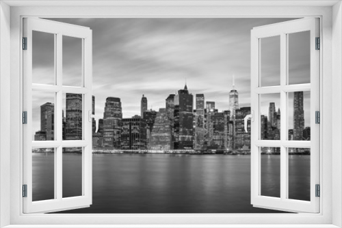 Fototapeta Naklejka Na Ścianę Okno 3D - New York City - Manhattan skylines, NYC, USA