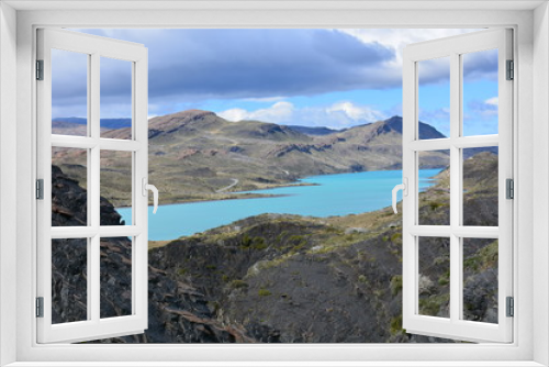Fototapeta Naklejka Na Ścianę Okno 3D - Landscape in Patagonia Chile