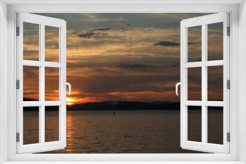 Fototapeta Naklejka Na Ścianę Okno 3D - sunset
