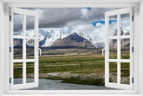 Fototapeta Naklejka Na Ścianę Okno 3D - Stunning mountains in the Himalaya