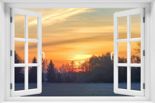 Fototapeta Naklejka Na Ścianę Okno 3D - Sonnenaufgang
