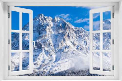 Fototapeta Naklejka Na Ścianę Okno 3D - Mt Ushba, caucasus mountains, Georgia