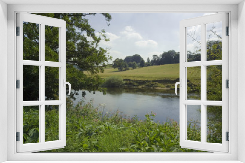 Fototapeta Naklejka Na Ścianę Okno 3D - river severn arley shropshire