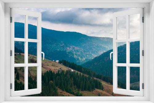 Fototapeta Naklejka Na Ścianę Okno 3D - Carpathian mountains