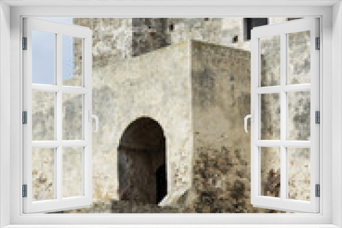 Fototapeta Naklejka Na Ścianę Okno 3D - The Castle of Guzman El Bueno in Tarifa, Spain originally built as an alcazar (Moorish fortress)