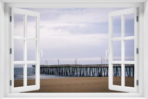 Fototapeta Naklejka Na Ścianę Okno 3D - The Fishing Pier in Virginia Beach, Virginia.