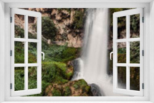 Fototapeta Naklejka Na Ścianę Okno 3D - Waterfalls at Edessa Greece, Long Exposure Vertcal Shot