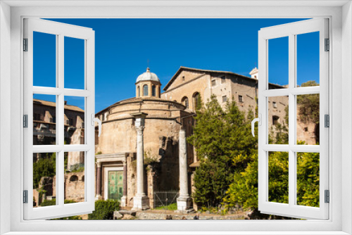 Fototapeta Naklejka Na Ścianę Okno 3D - Roman Forum