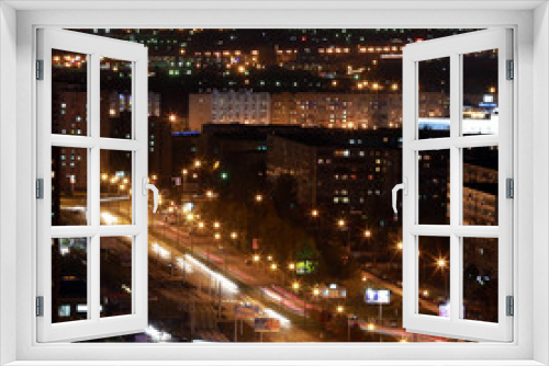 Fototapeta Naklejka Na Ścianę Okno 3D - Naberezhnye Chelny, Russia: cityscape view fro