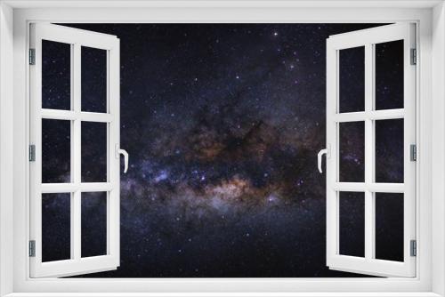 Fototapeta Naklejka Na Ścianę Okno 3D - Close-up of Milky Way Galaxy, Long exposure photograph, with gra