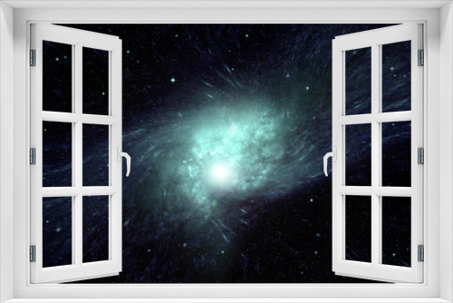 Fototapeta Naklejka Na Ścianę Okno 3D - Stars, dust and gas nebula