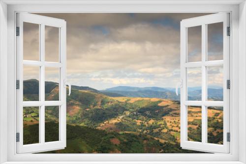 Fototapeta Naklejka Na Ścianę Okno 3D - View of Galicia landscape