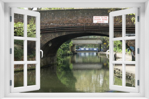 Fototapeta Naklejka Na Ścianę Okno 3D - Regent's Canal - London - UK