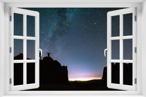Fototapeta Naklejka Na Ścianę Okno 3D - Samanyolu, Milkyway