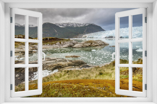 Fototapeta Naklejka Na Ścianę Okno 3D - Glacier