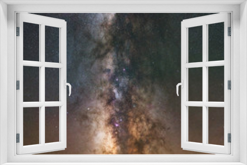 Fototapeta Naklejka Na Ścianę Okno 3D - Galactic Center of the Milky Way 