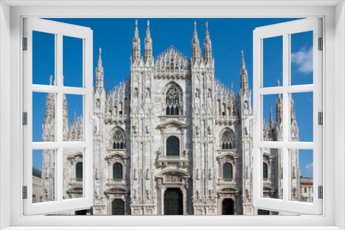 Fototapeta Naklejka Na Ścianę Okno 3D - Milan Cathedral