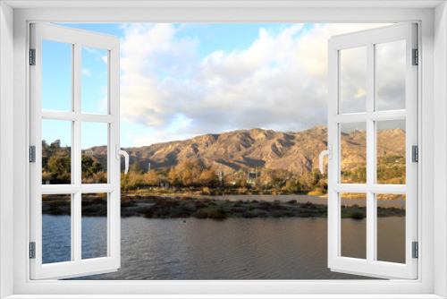 Fototapeta Naklejka Na Ścianę Okno 3D - Peaceful Lagoon