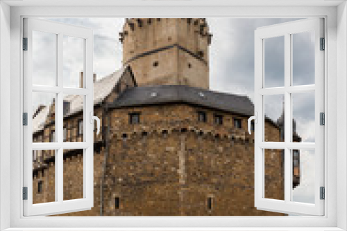 Fototapeta Naklejka Na Ścianę Okno 3D - Burg Falkenstein im Harz