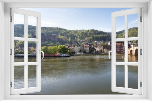 Fototapeta Naklejka Na Ścianę Okno 3D - Karl-Theodor-Brücke