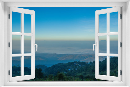 Fototapeta Naklejka Na Ścianę Okno 3D - Beautiful Monlan Mountain