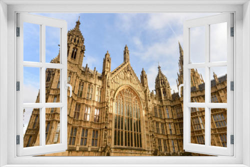 Fototapeta Naklejka Na Ścianę Okno 3D - Palace of Westminster - London