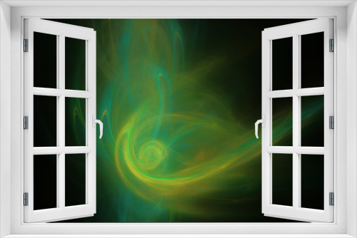 Fototapeta Naklejka Na Ścianę Okno 3D - Neutral green abstract background