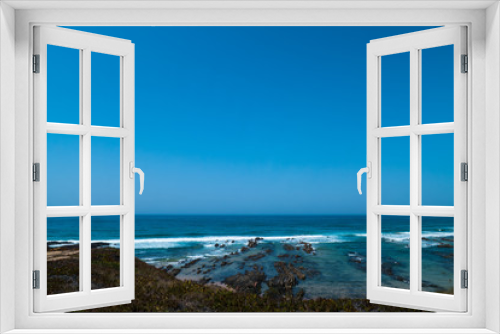 Fototapeta Naklejka Na Ścianę Okno 3D - Atlantic ocean and beach in Portugal