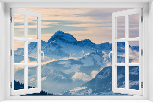 Fototapeta Naklejka Na Ścianę Okno 3D - Winter Landscape