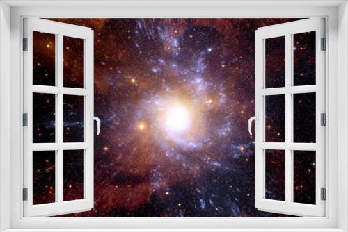 Fototapeta Naklejka Na Ścianę Okno 3D - Stars, dust and gas nebula