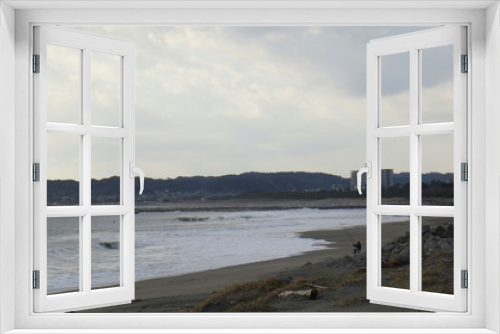 Fototapeta Naklejka Na Ścianę Okno 3D - 海岸