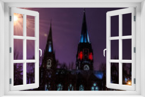 Fototapeta Naklejka Na Ścianę Okno 3D - Neo Gothic style cathedral