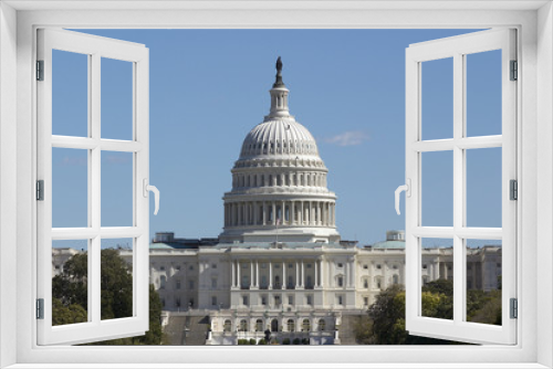 Fototapeta Naklejka Na Ścianę Okno 3D - The Capitol, Telephoto View