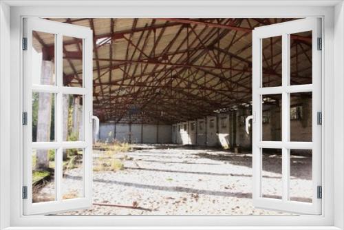 Fototapeta Naklejka Na Ścianę Okno 3D - chernobyl abandoned building