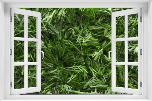 Fototapeta Naklejka Na Ścianę Okno 3D - green grassy background
