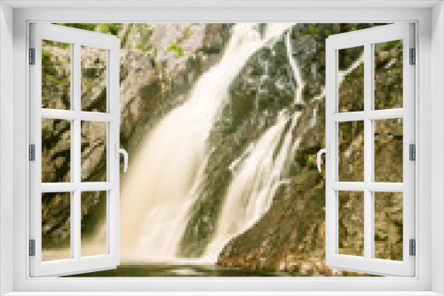 Fototapeta Naklejka Na Ścianę Okno 3D - A beautiful waterfall in Finland