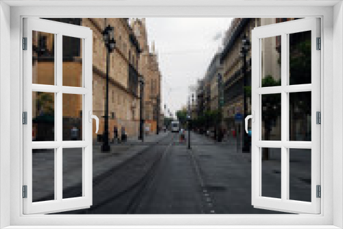 Fototapeta Naklejka Na Ścianę Okno 3D - avenida de andalucia sevilla
