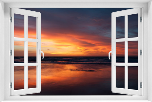 Fototapeta Naklejka Na Ścianę Okno 3D - Sunset at Cable Beach, Broome, Western Australia