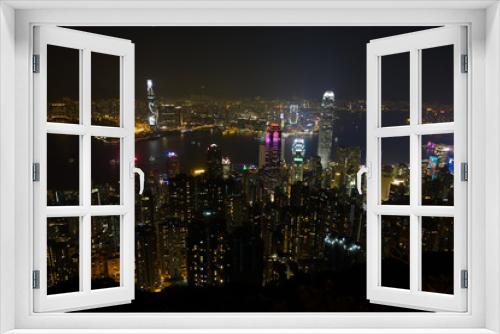 Fototapeta Naklejka Na Ścianę Okno 3D - hongkong