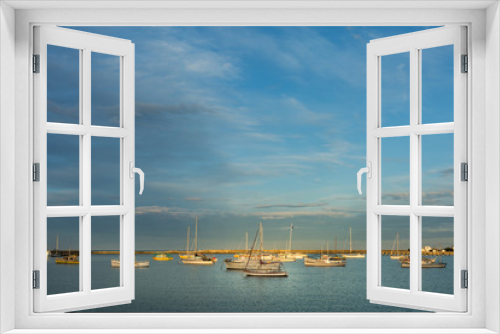Fototapeta Naklejka Na Ścianę Okno 3D - Oamaru harbor at sunset